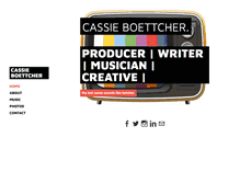 Tablet Screenshot of cassieboettcher.com